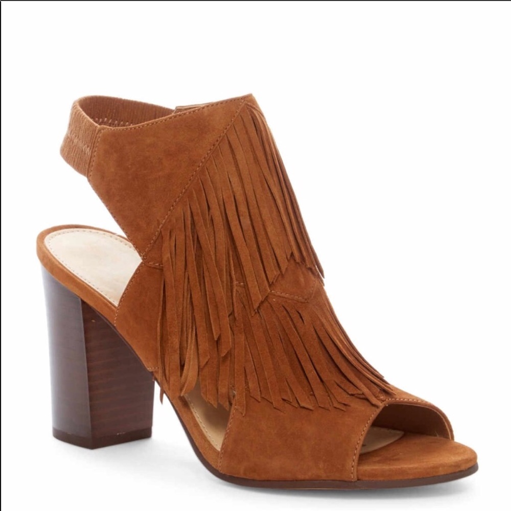 ANTHROPOLOGIE Sam Edelman fringe suede sandal - Picture 6 of 7
